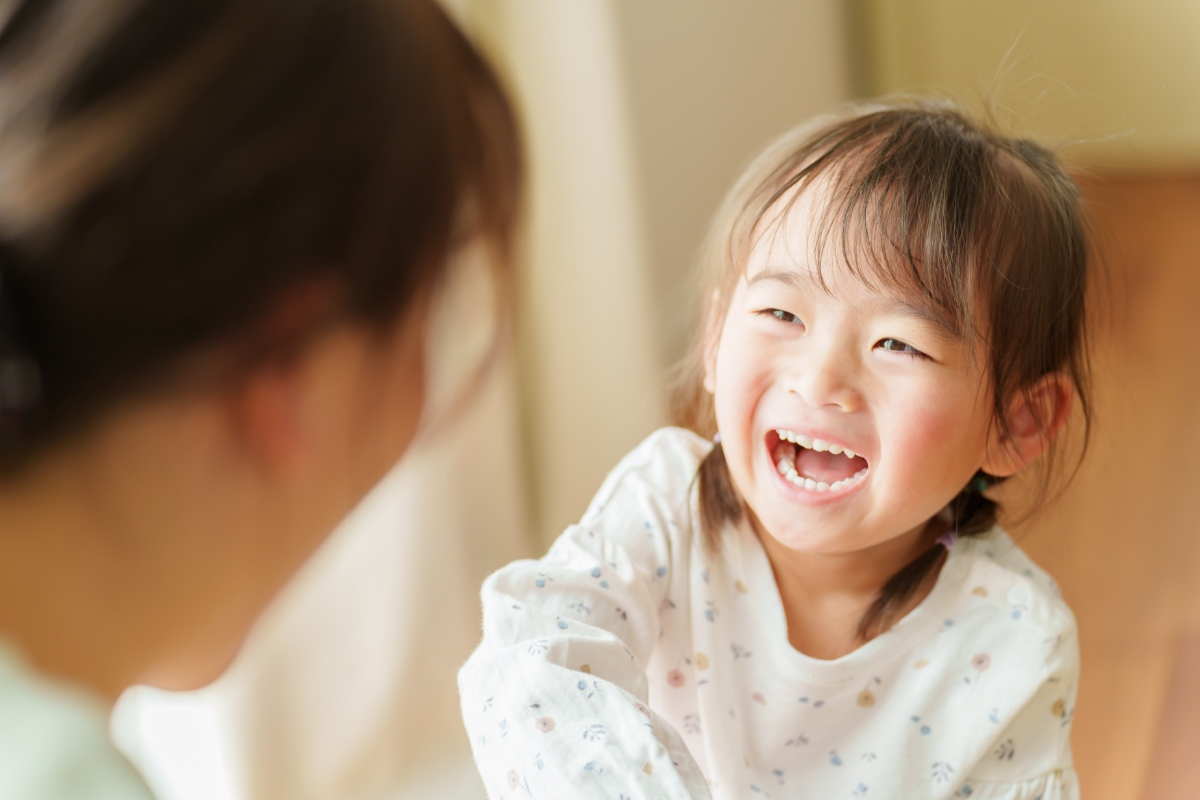 口臭のしない健康的な子ども
