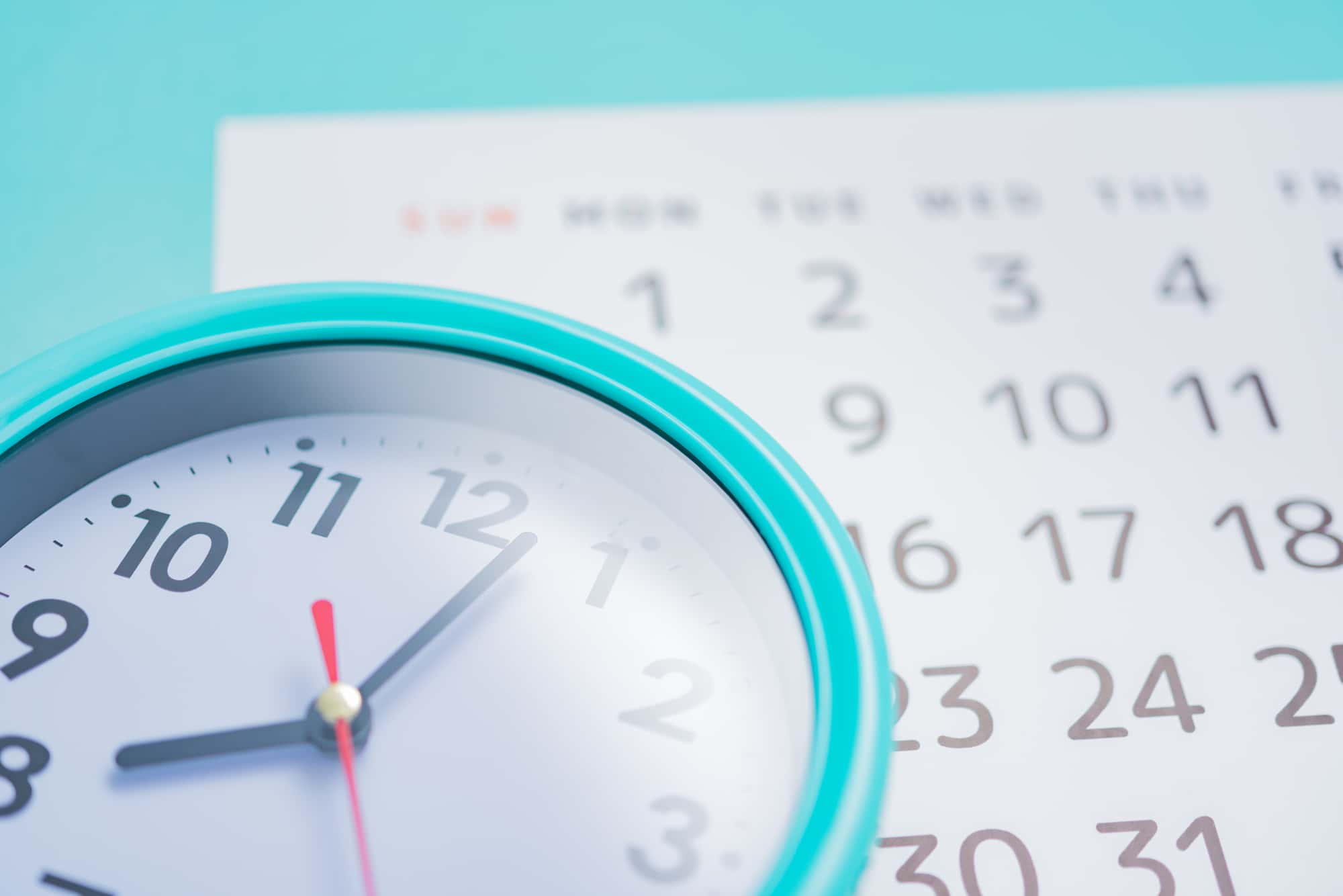 リテーナーの装着時間のイメージ