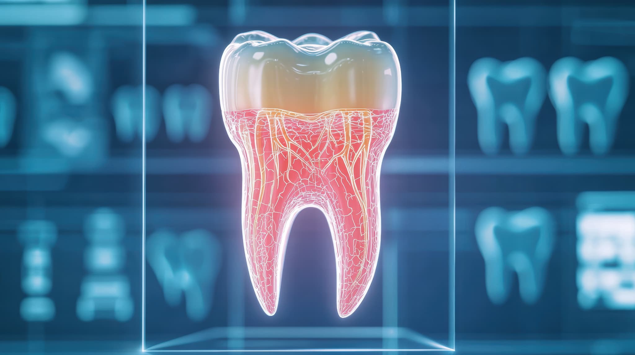歯と神経のイメージ